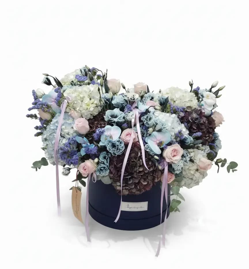 Sapphire flower box